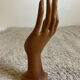 Hand Soliflore ring holder wooden jewelry holder