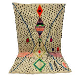 Handcrafted Moroccan Berber carpet 184 x 160 CM