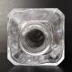 Vintage cut crystal whiskey decanter