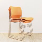 6 40/4 Chairs by David Rowland for Howe