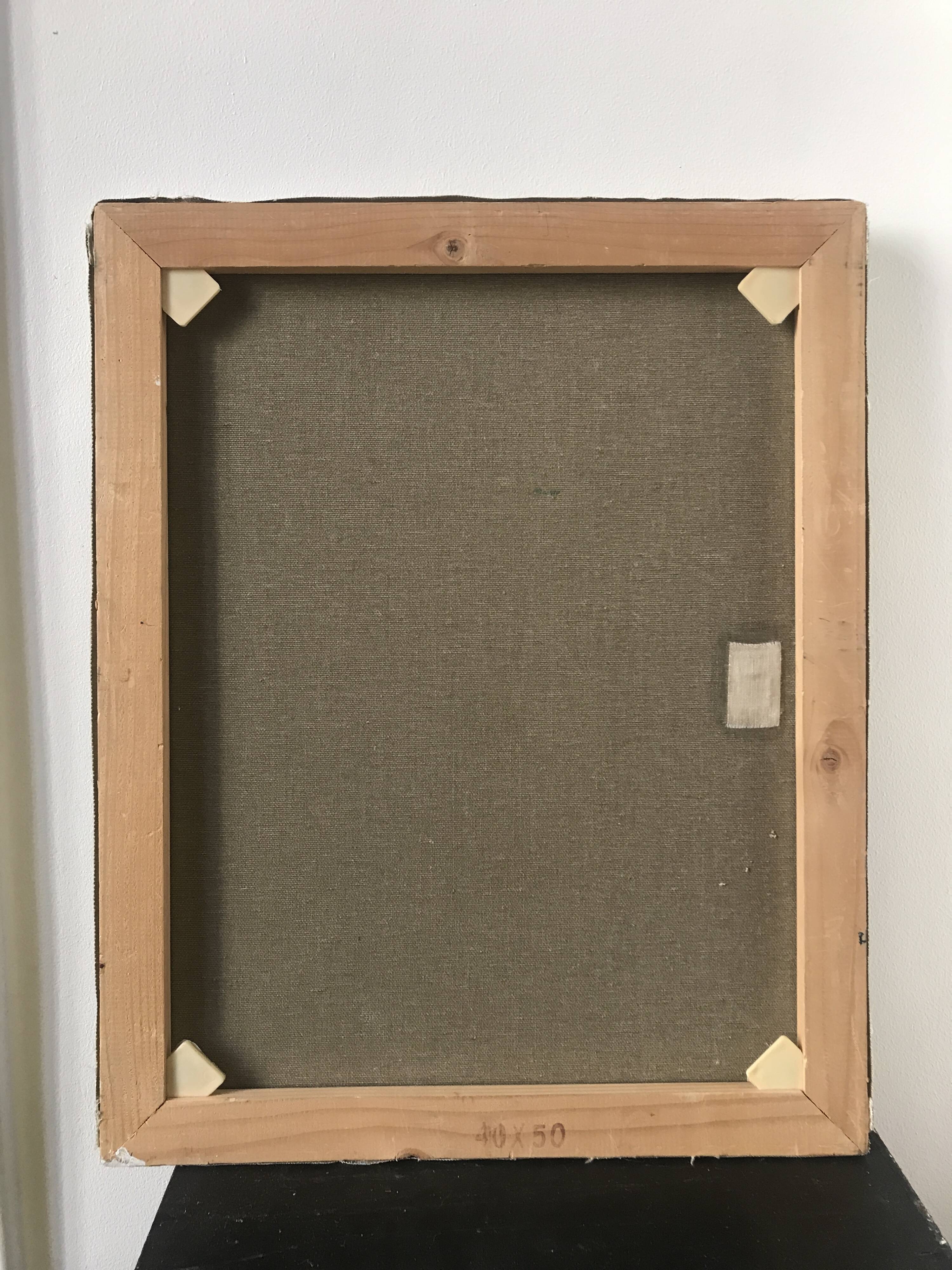 Acrylic on wooden frame