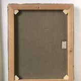 Acrylic on wooden frame