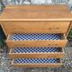 Vintage chest of drawers with compass feet, oak, original patina, 1950s