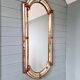 Grand miroir de style Hollywood Regency, Espagne, 1970-80
