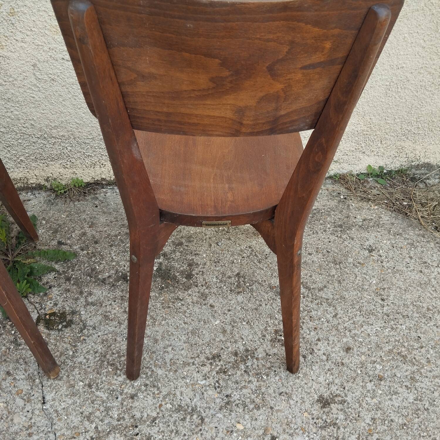 Pair of monobloc reconstruction chairs