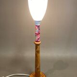 Lamp glass paste Scandinavian design 1950.