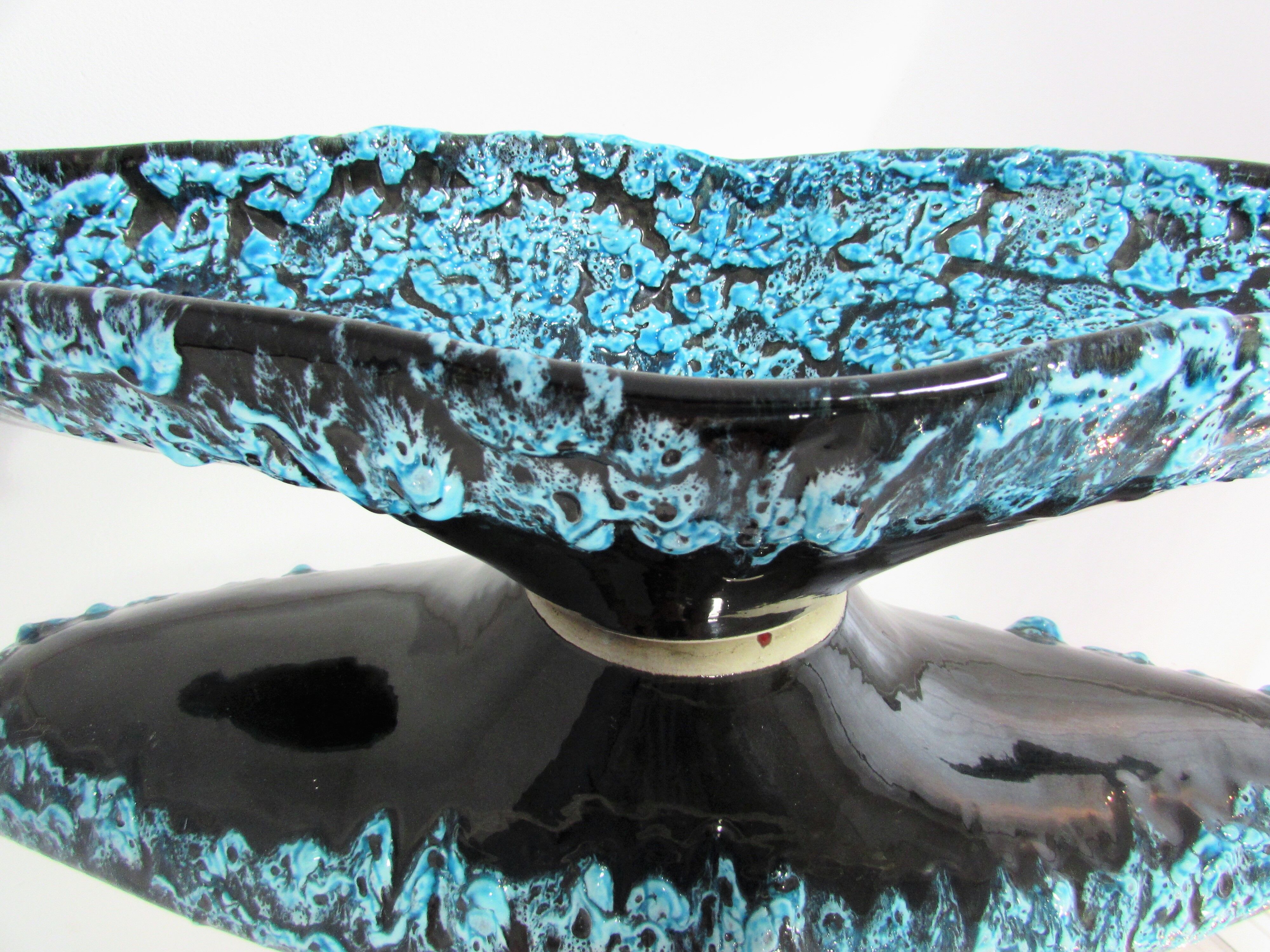 Large vintage ceramic bowl 1960's