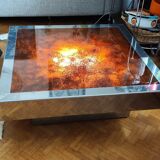 Table basse lumineuse