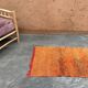 Orange carpet - 82 x 109 cm