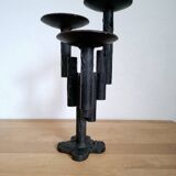 Brutalist chandelier from the 70s
