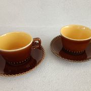 Tasse et soucoupe Digoin Sarreguemines