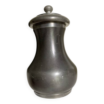 Peugeot pewter pepper pot