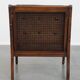 Vintage 1970s Design Armchair Made of Wood, Leather, and Webbing