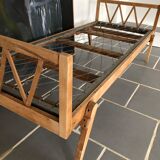 Resting bed braces reconstruction / vintage midcentury