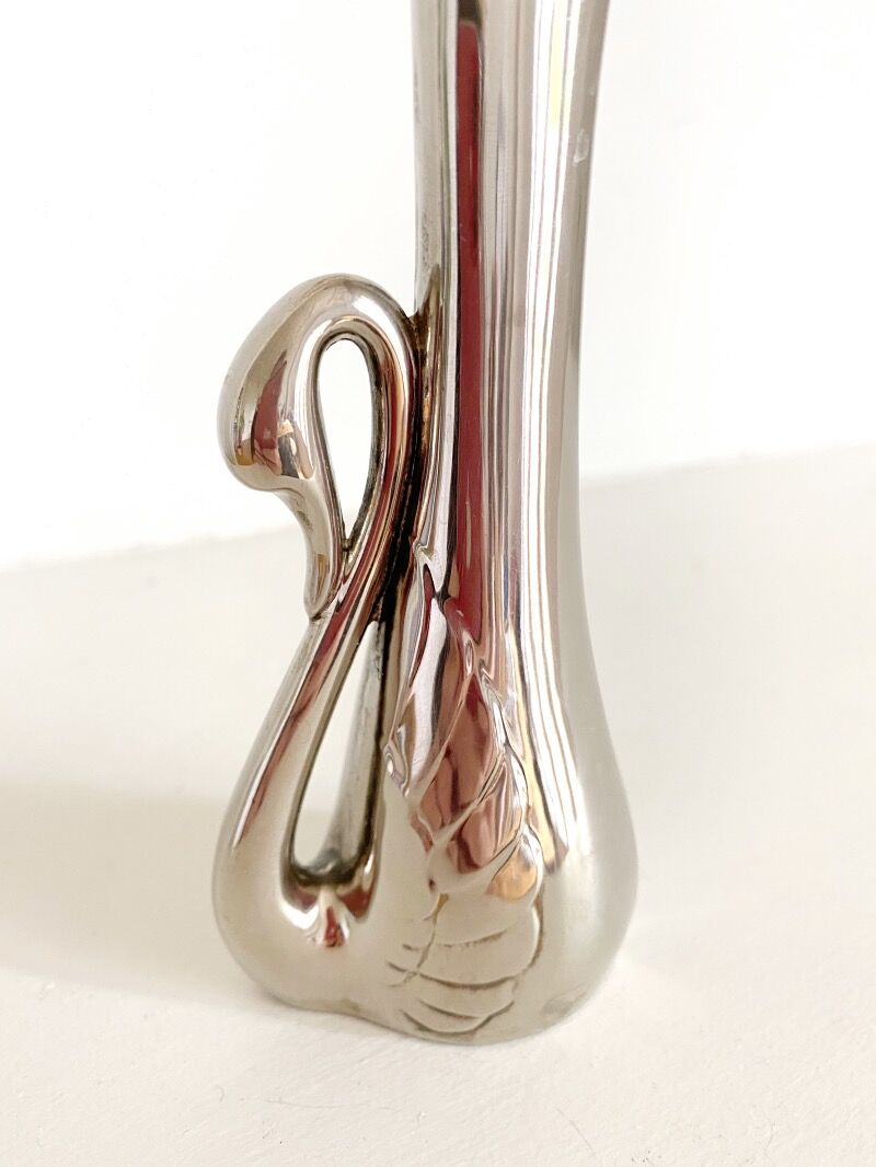 Soliflore silver swan