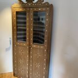 Oriental corner cabinet