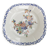 Assiette plate de collection, Gien, peinte a la main, signee MB, made in france, vintage