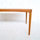 Table à repas teck Henri Walter Klein 1966 Bramin éditeur