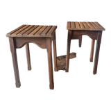 Pair of stools, craftsmanship