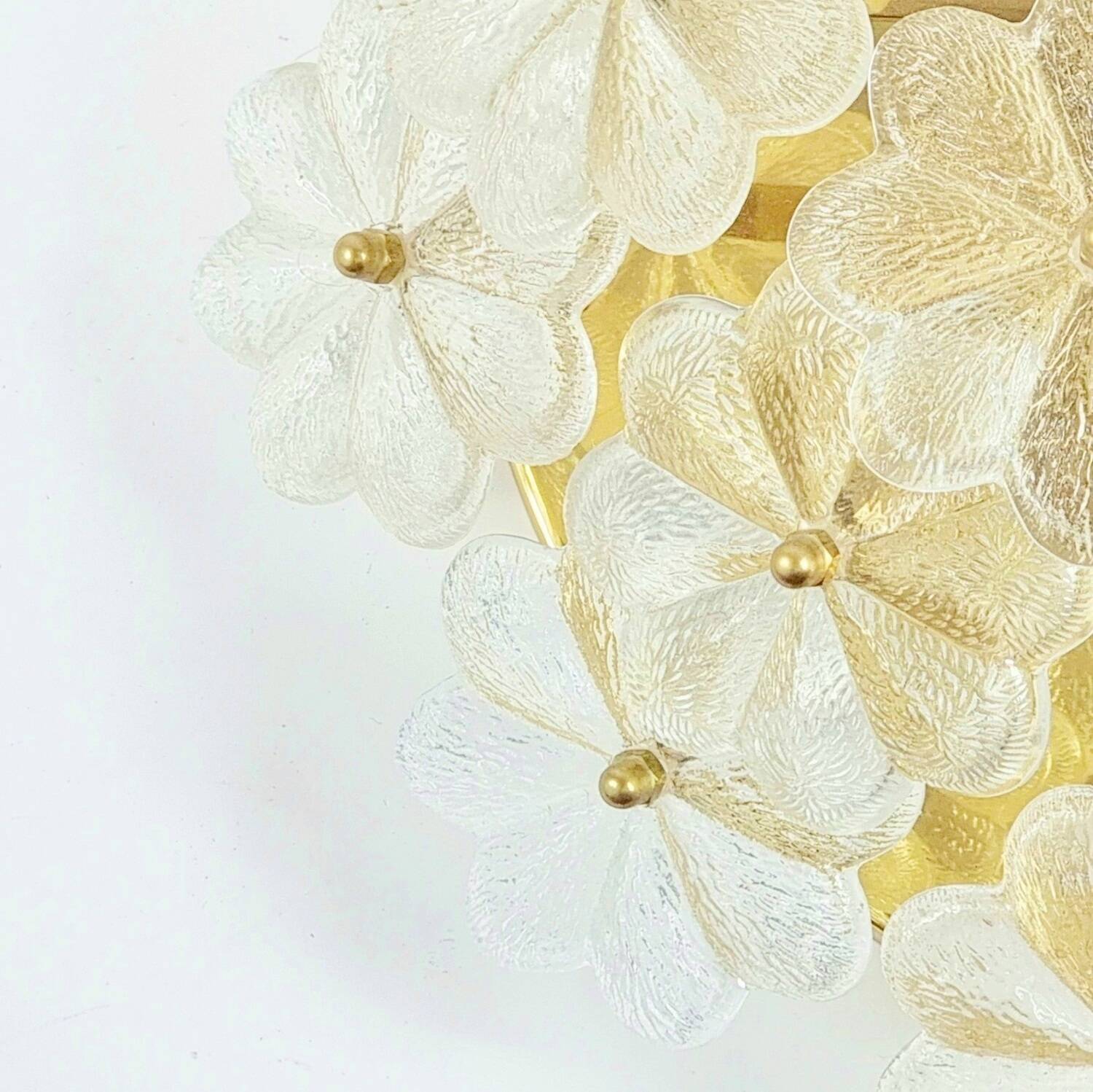 Mid-Century Murano Glass Ceiling Light by Ernst Palme for Palwa, 1960s