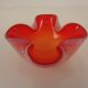 Sommerso Murano Glass Ashtray, Italy, 1960s