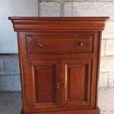 Louis Philippe style cherry wood TV cabinet