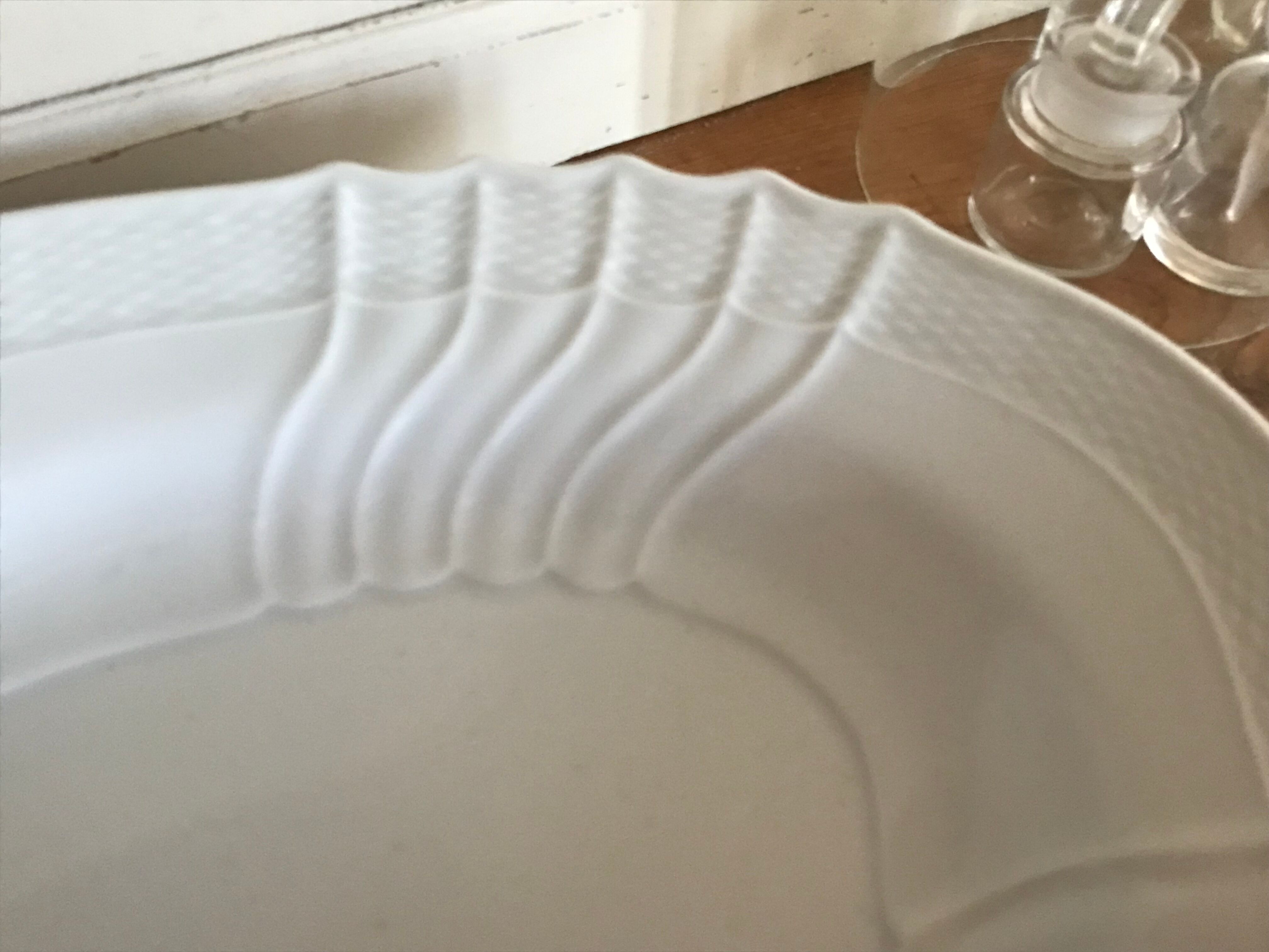 Italian porcelain oval dish