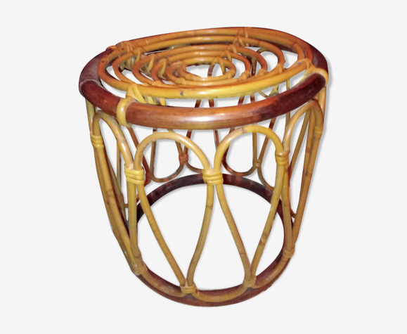 Tabouret en rotin