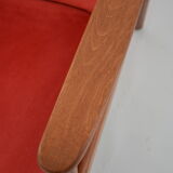 Wroclaw coral pink armchair