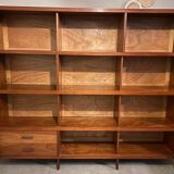 vintage teak bookcase / shelf