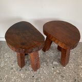 Brutalist stools