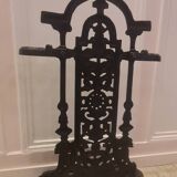 Vintage wrought iron umbrella stand