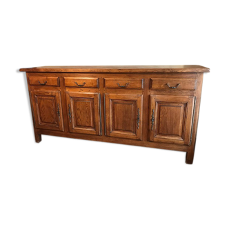 Low buffet in solid oak wood