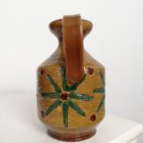 Ceramic vase, mustard