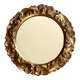 Wooden mirror, 24 cm