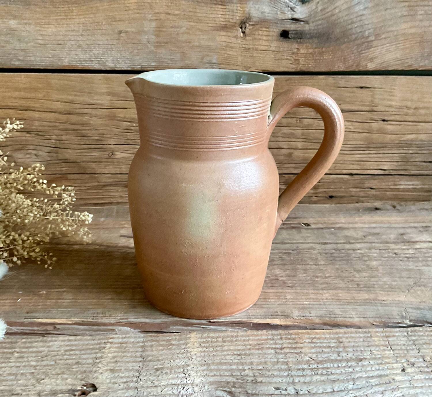 Stoneware pitcher from Berry France