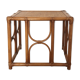 Table basse rotin et bambou