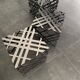 Decorative elements / visual merchandising Burberry – showroom Paris –