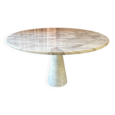 Angelo Mangiarotti white marble dining table model M1