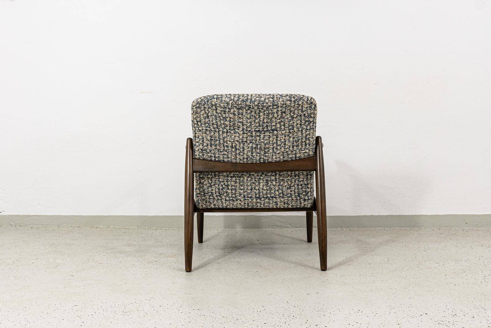 Vintage armchair GFM-64 by Edmund Homa, GFM, Poland, 1960s