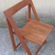 Chaise pliante