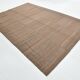 7x11 Brown Turkish Large Kilim Rug, Ethnic Patterned Rug, 221x331 Cm