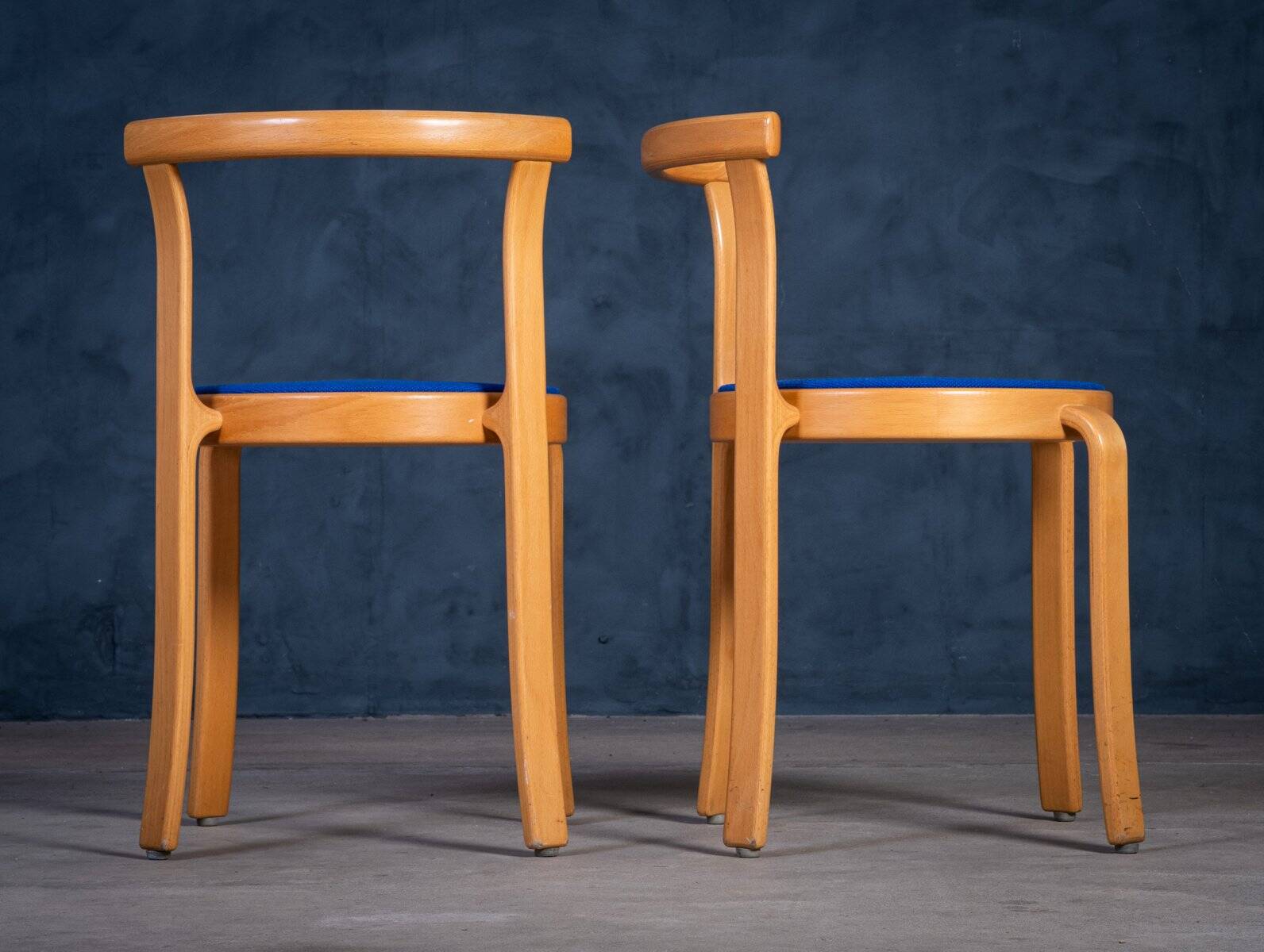 Stackable Chairs Model 8000 by Thygesen & Sørensen for Magnus Olesen, 1980s, Set of 6