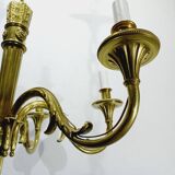 Louis xvi bronze chandelier 6 lights