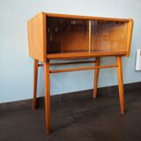 Meuble télé/radio vintage, tchèque (Opp. Hodonin)