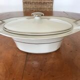6 soup plates and tureens in Limoges porcelain