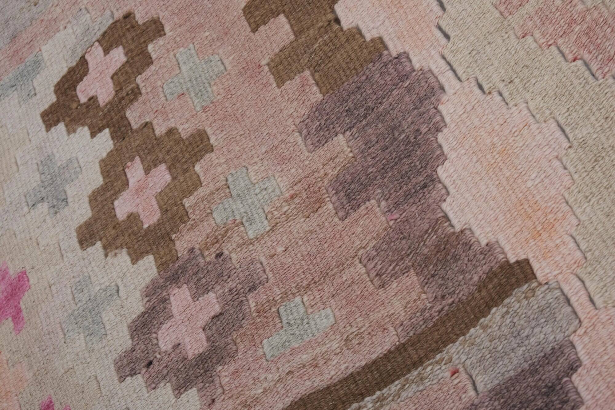 Vintage Turkish hallway rug 73x685 cm
