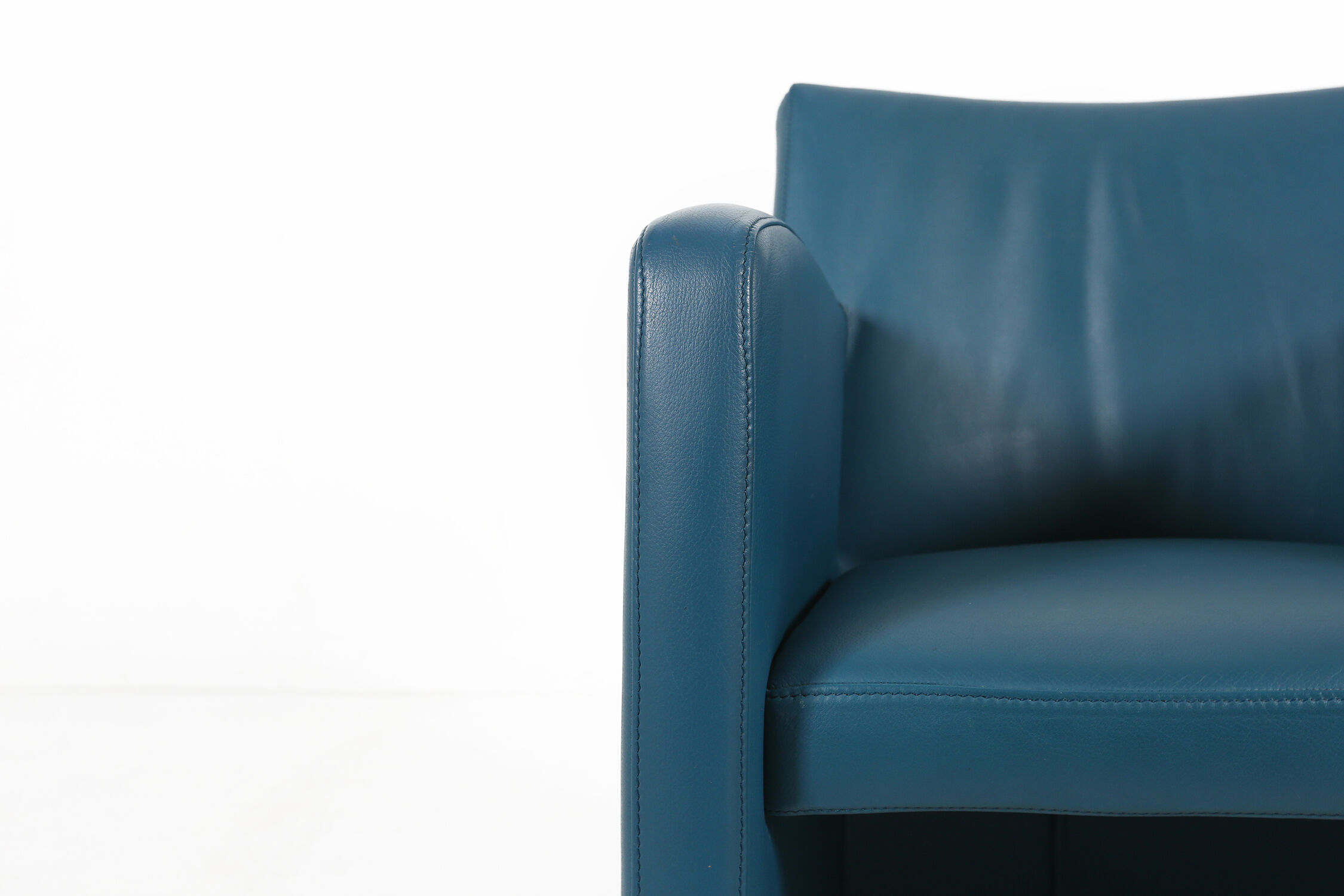 Fauteuil leolux en cuir 1990