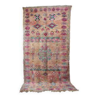 Boujad. vintage moroccan rug, 207 x 378 cm