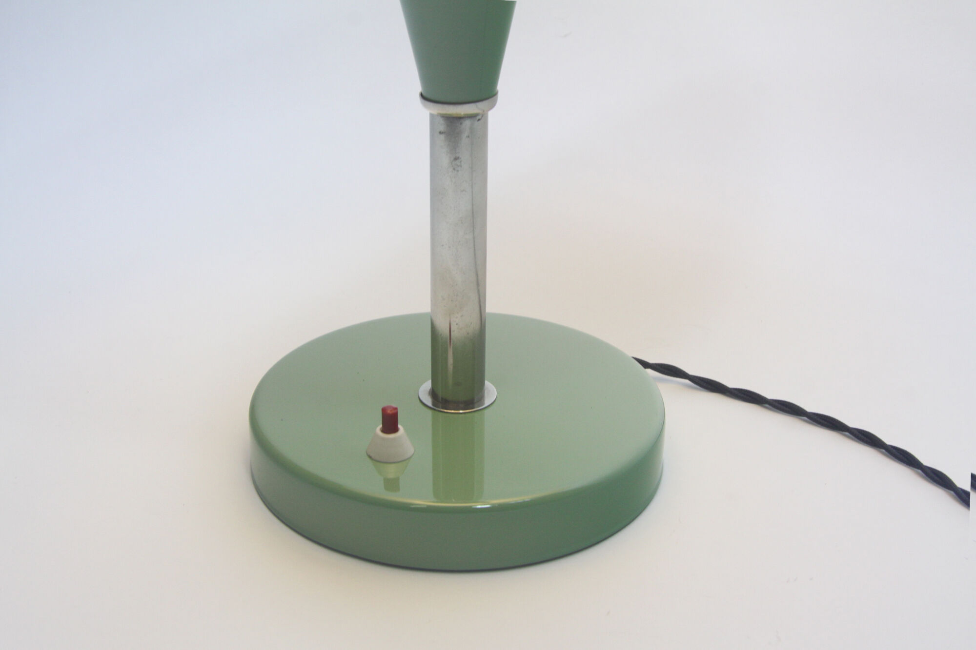 Lampe champignon vert, années 1960